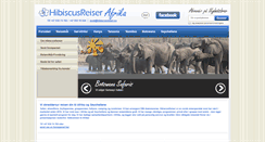 Desktop Screenshot of hibiscusreiser.no